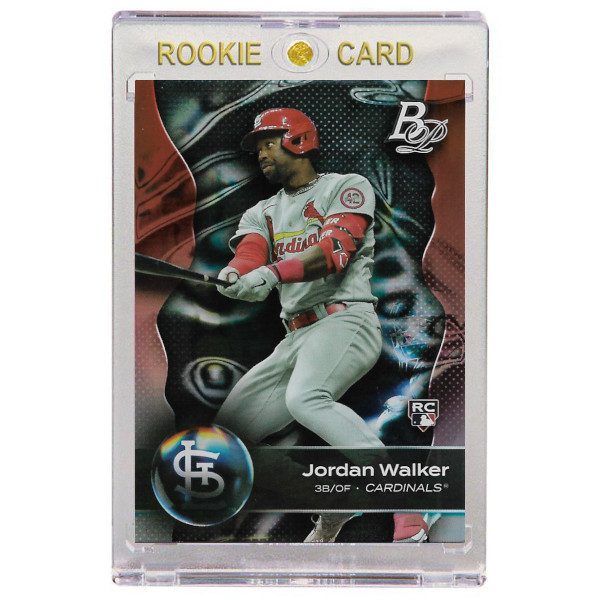 Jordan Walker St. Louis Cardinals 2023 Bowman Platinum # 44 Rookie Card
