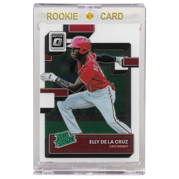 Elly De La Cruz Cincinnati Reds 2024 Donruss Optic Rated Prospect # 6 Rookie Card