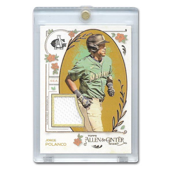 Jorge Polanco 2024 Topps Allen & Ginter Relic # AGR-JP Jorge Polanco 2024 Topps Allen & Ginter Relic # AGR-JP