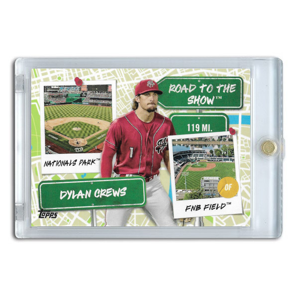 Dylan Crews 2024 Topps Pro Debut Road to the Show # 8 Pre-Rookie Card Dylan Crews 2024 Topps Pro Debut Road to the Show # 8 Pre-Rookie Card