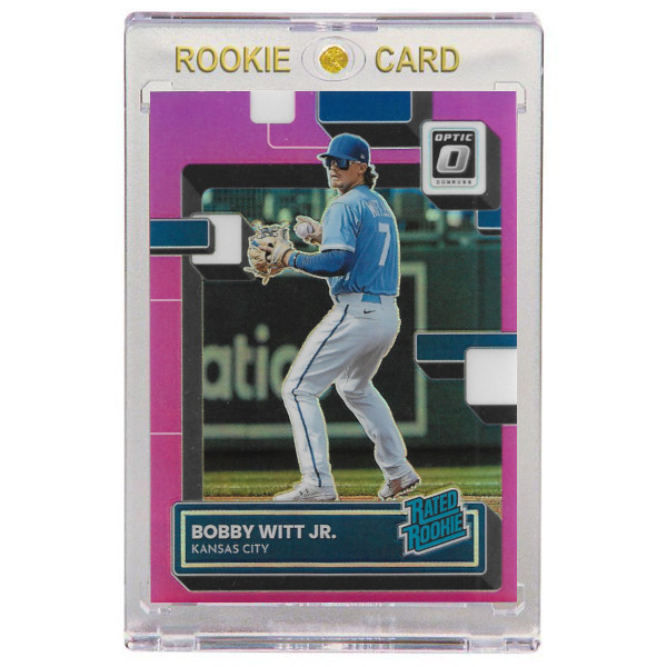 Bobby Witt Jr. Kansas City Royals 2022 Donruss Optic Pink Holo # 98 Rookie Card