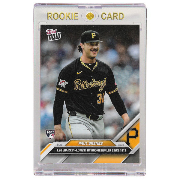 Paul Skenes Pittsburgh Pirates 2024 Topps Now # 770 Rookie Card