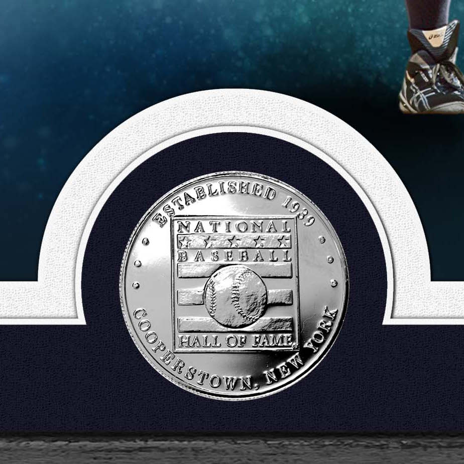 Ichiro Suzuki Class of 2025 Hall of Fame Induction Silver Coin 13 x 16 Legends Photo Mint