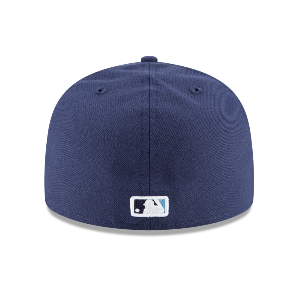 Men's New Era Tampa Bay Rays Navy On-Field Alternate 59FIFTY Fitted Cap