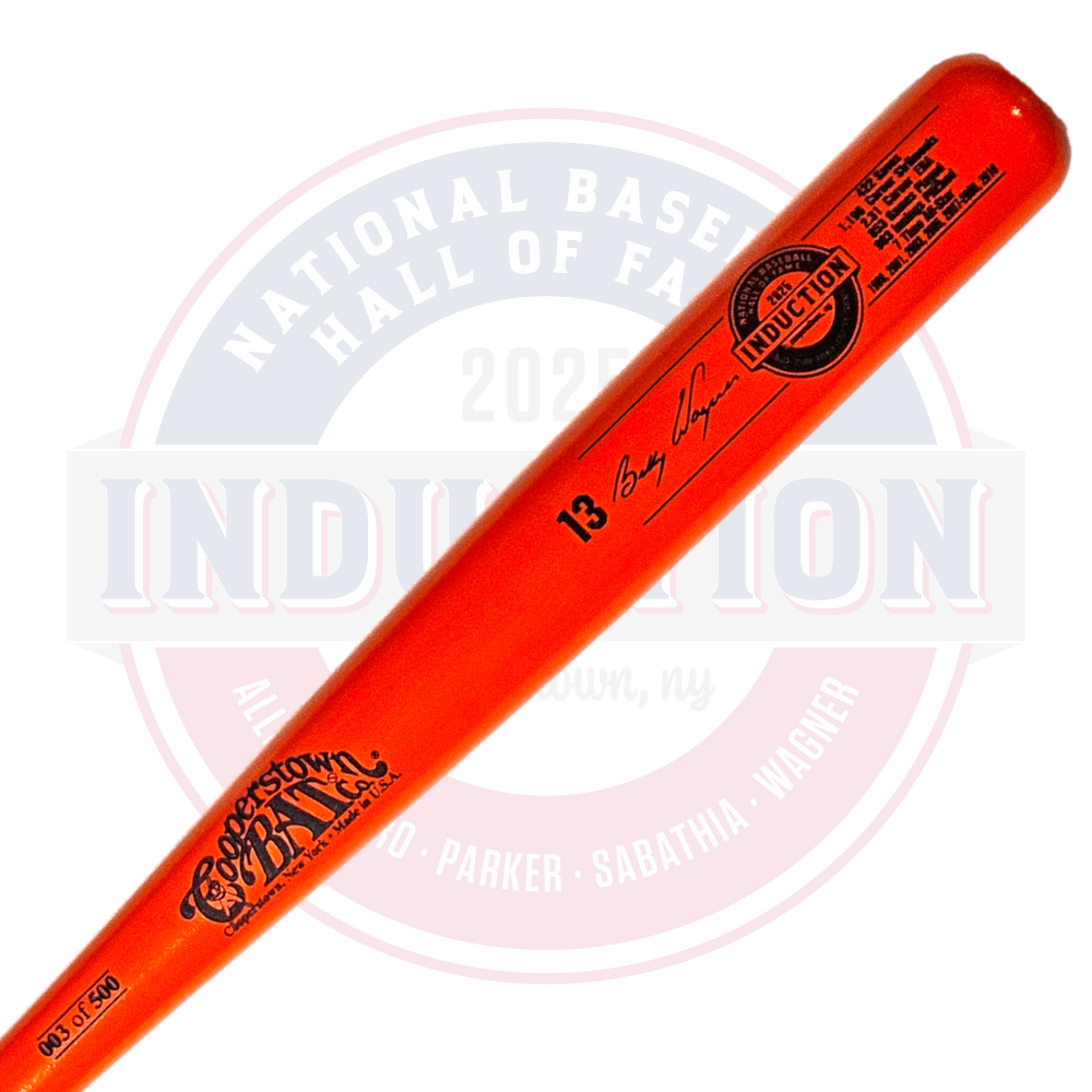 Billy Wagner Baseball Hall of Fame 2025 Induction Limited Edition Full Size 34" Career Stat Bat