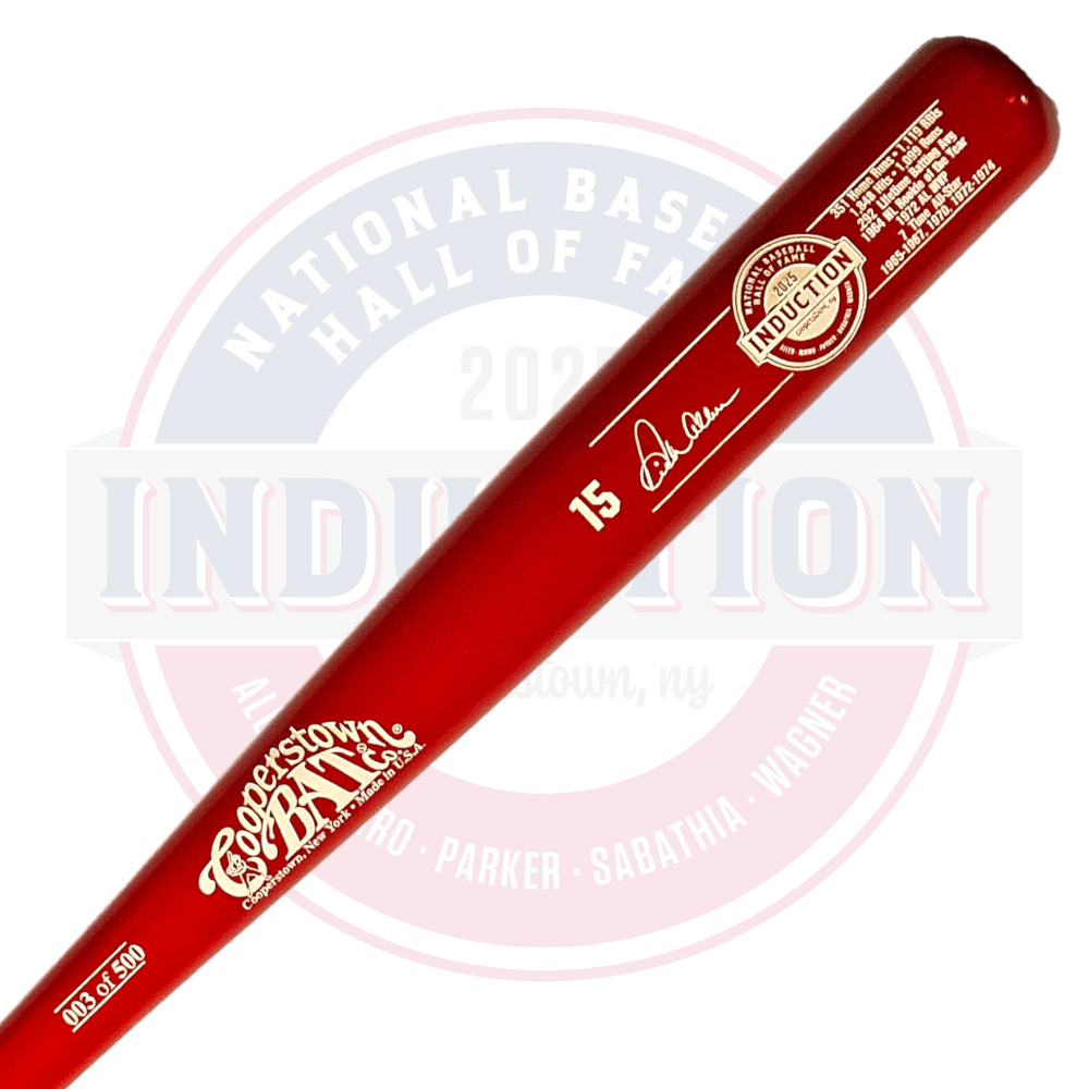 Dick Allen Baseball Hall of Fame 2025 Induction Limited Edition Full Size 34" Career Stat Bat