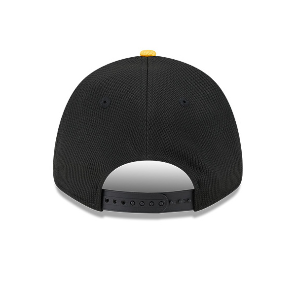 Men's New Era Pittsburgh Pirates Black 2025 Batting Practice 9FORTY M-Crown Adjustable Hat