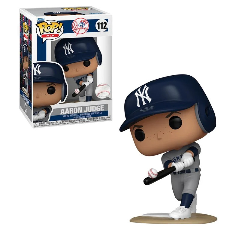 Aaron Judge New York Yankees Funko Pop! Vinyl Figure # 112 Aaron Judge New York Yankees Funko Pop! Vinyl Figure # 112