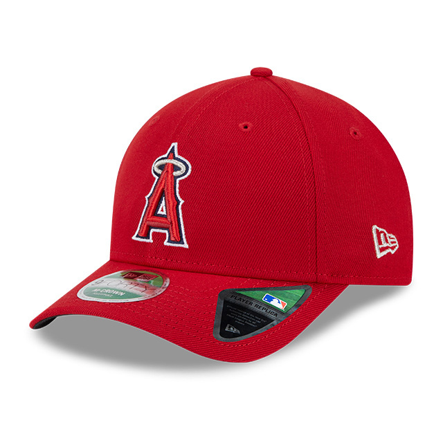 Men's New Era Los Angeles Angels Player Replica 9FORTY M-Crown Snapback Adjustable Hat