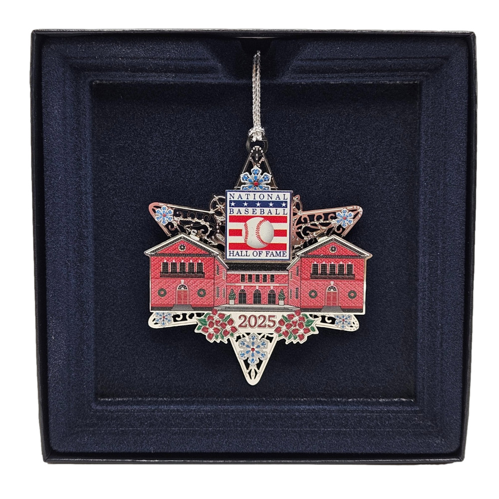 Baseball Hall of Fame 2025 Annual Holiday Ornament