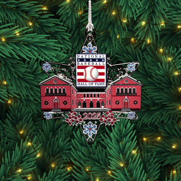Baseball Hall of Fame 2025 Annual Holiday Ornament