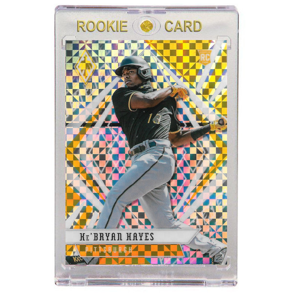 Ke'Bryan Hayes Pittsburgh Pirates 2022 Panini Phoenix Building Blocks # 18 Rookie Card Ke'Bryan Hayes Pittsburgh Pirates 2022 Panini Phoenix Building Blocks # 18 Rookie Card