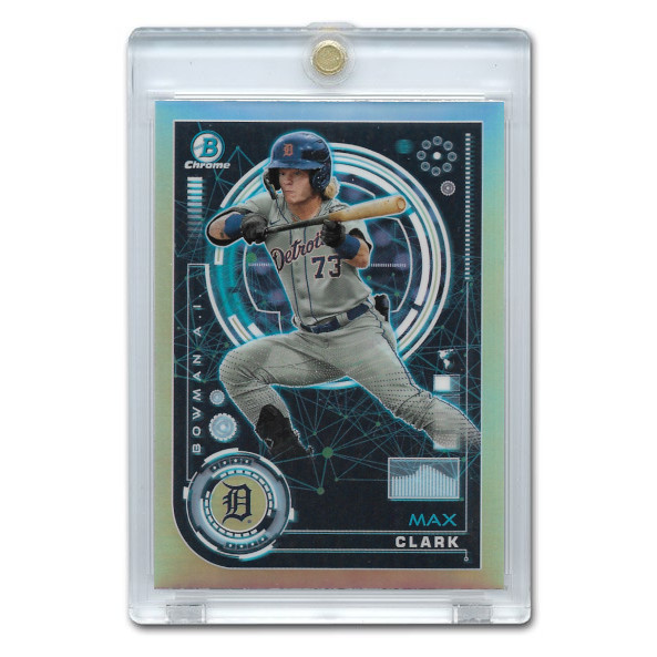 Max Clark 2024 Bowman Chrome AI # 11 Pre-Rookie Card