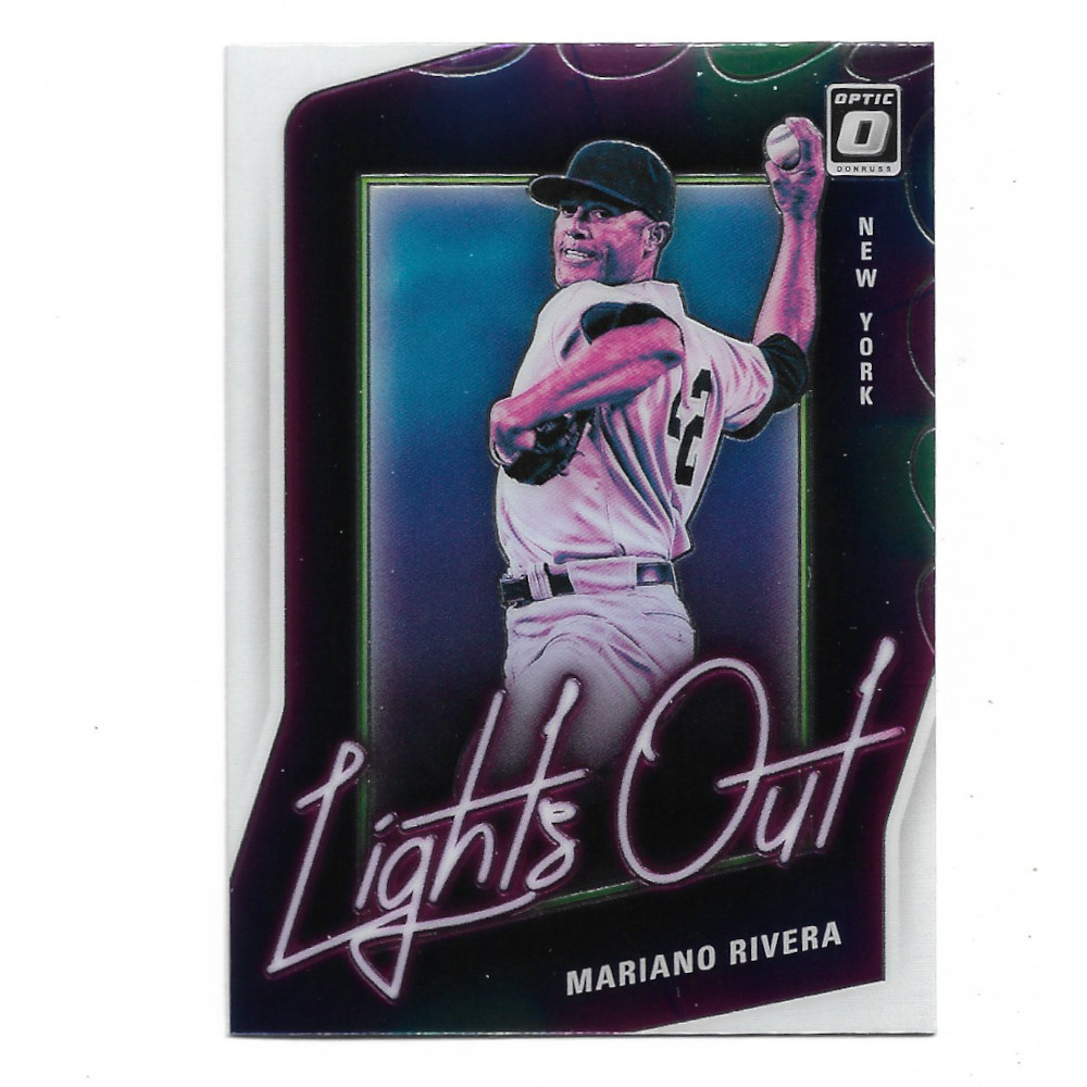 Mariano Rivera 2021 Donruss Optic Lights Out # 12