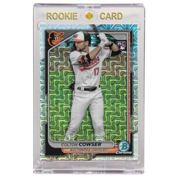 Colton Cowser Baltimore Orioles 2024 Bowman Chrome Mega # 33 Rookie Card