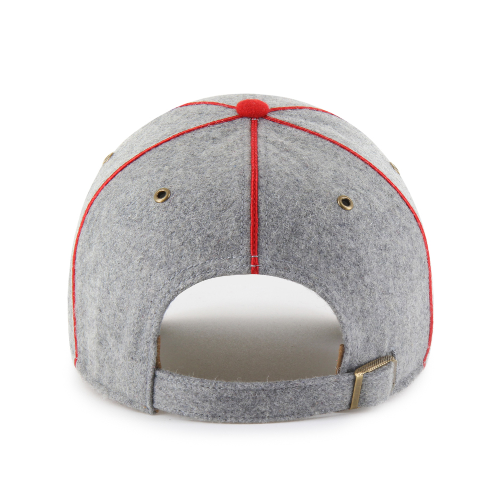 Men’s ’47 Brand St. Louis Cardinals Grey Brocke Clean Up Adjustable Cap Men’s ’47 Brand St. Louis Cardinals Grey Brocke Clean Up Adjustable Cap