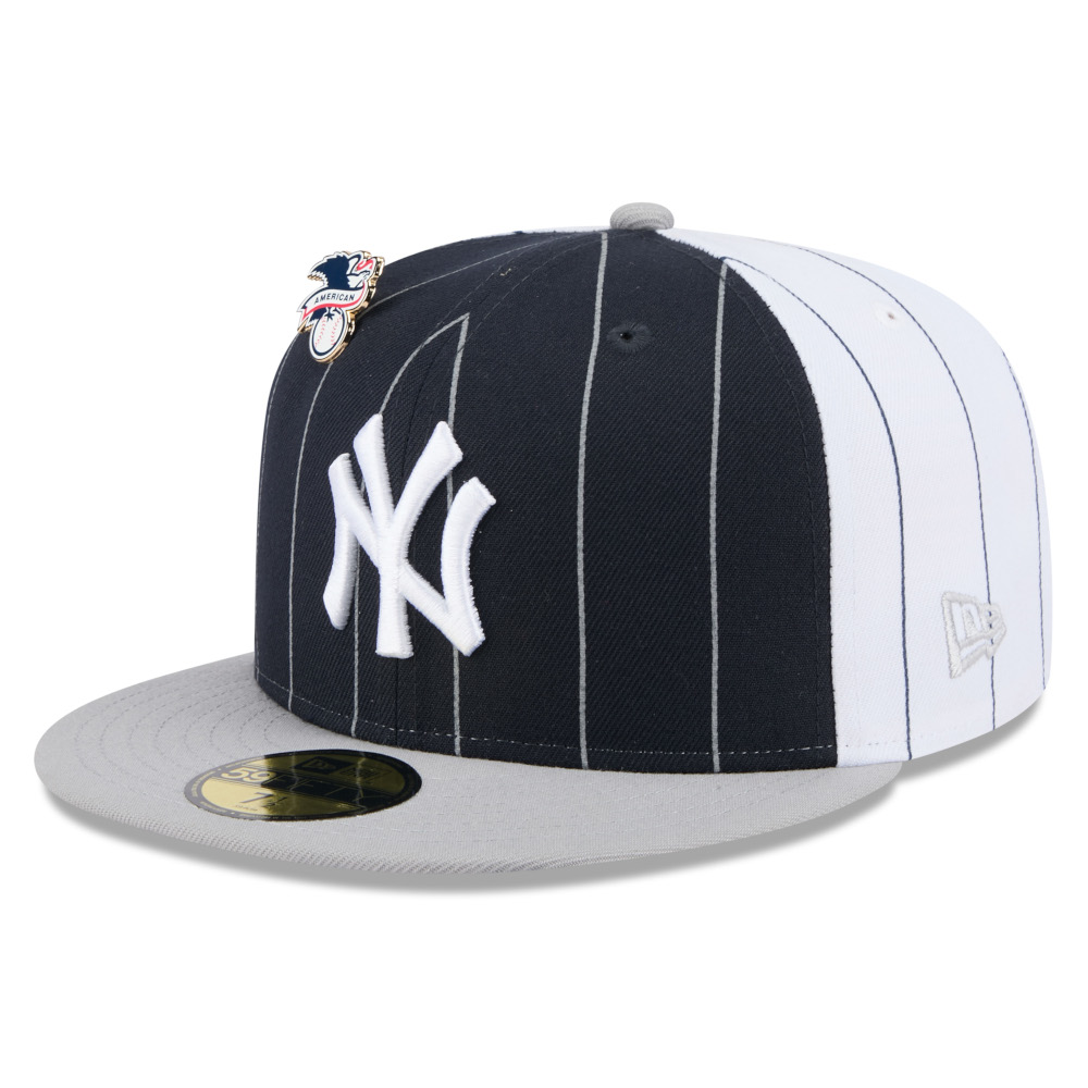 帽子 American Needle Cooperstown NY Yankees VTG NOS American Needle 1915 Yankees Pinstripe Hat Wool