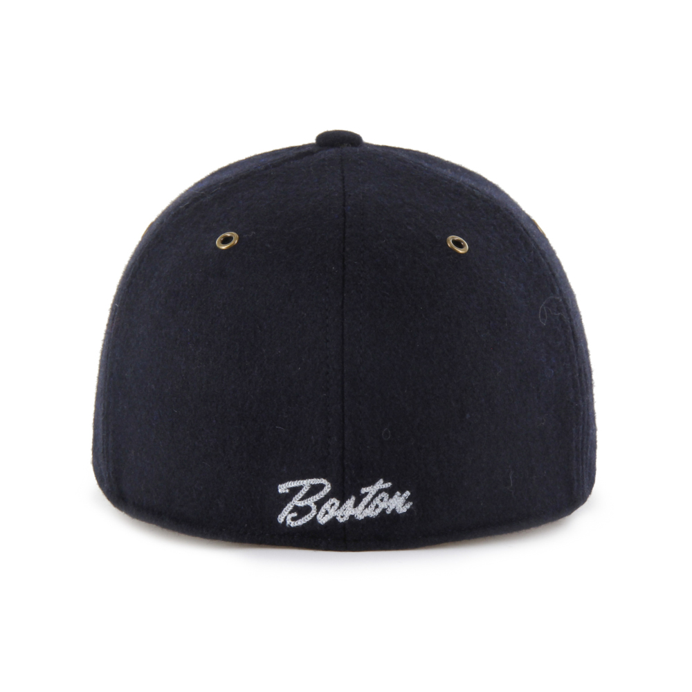 Men’s ’47 Brand Boston Braves Navy Woolward Cooperstown Franchise Fitted Cap