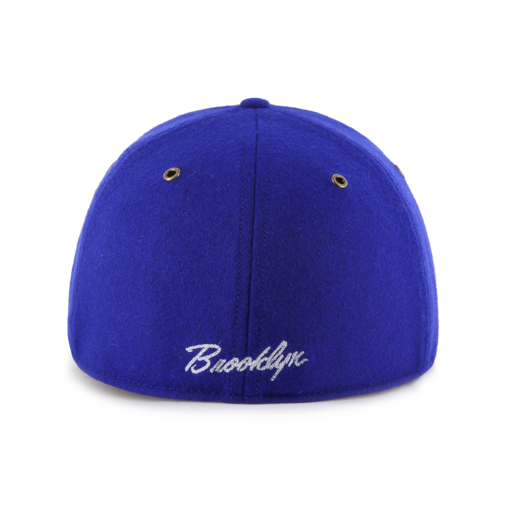 Men’s ’47 Brand Brooklyn Dodgers Royal Woolward Cooperstown Franchise Fitted Cap