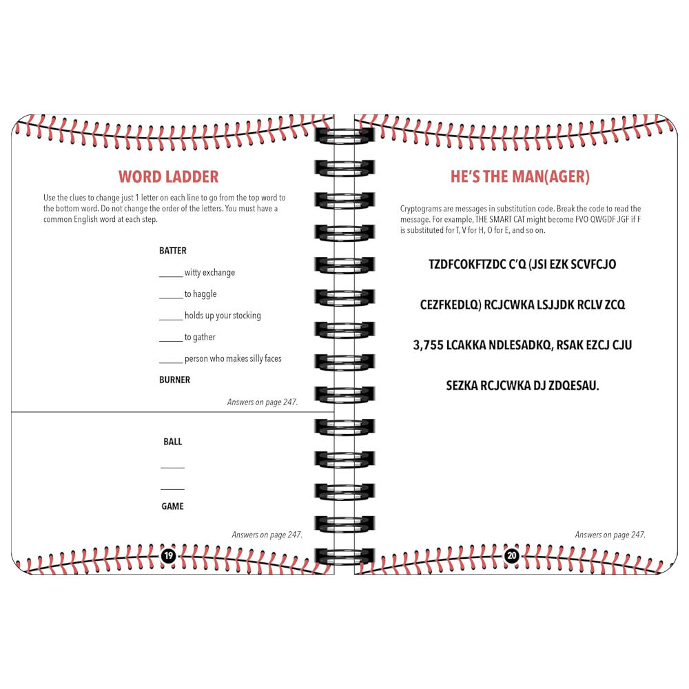 Brain Games - Facts & Fun: Baseball: Info, Stats, Puzzles, Quizzes