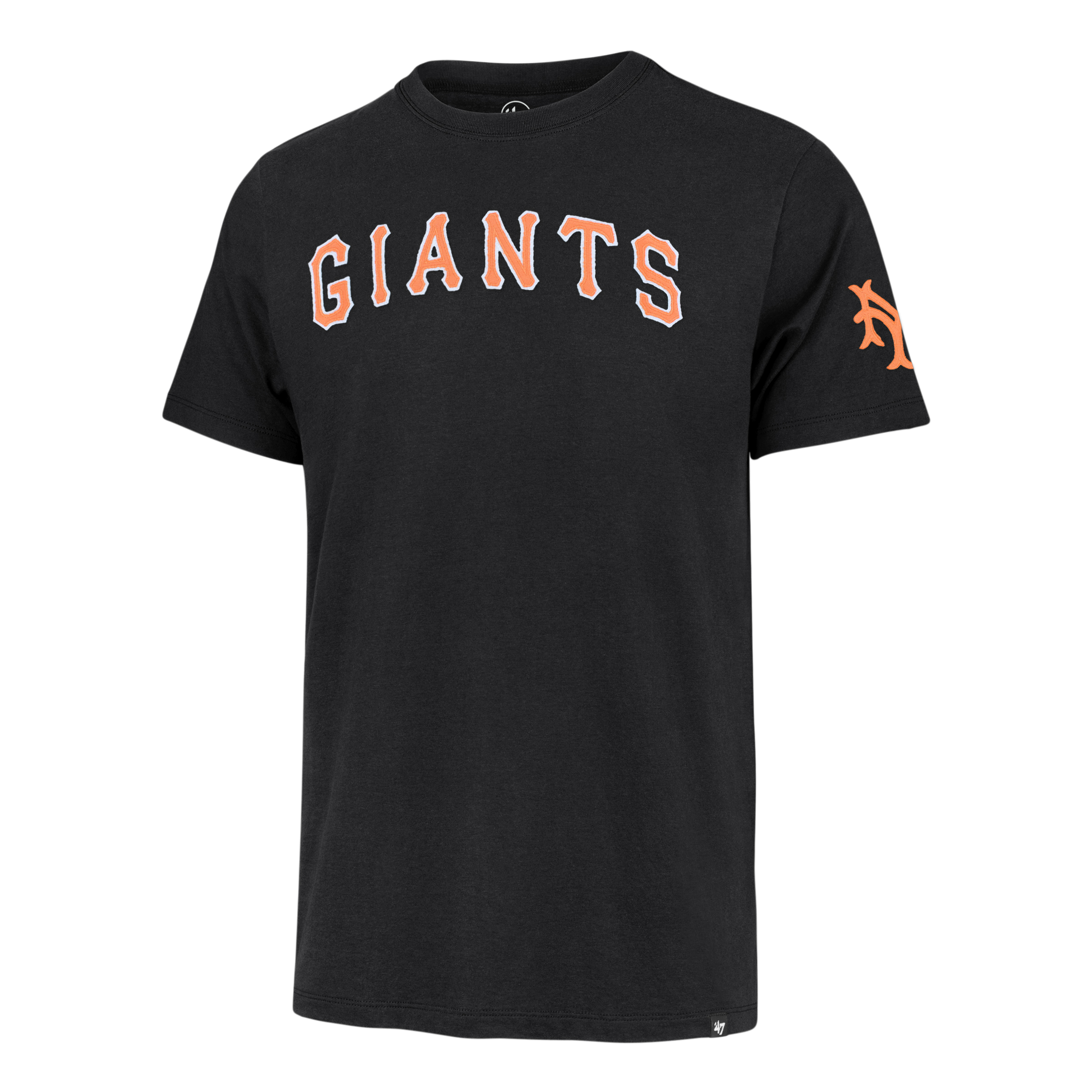 Men's ’47 Brand New York Giants Black Franklin Fieldhouse T-Shirt
