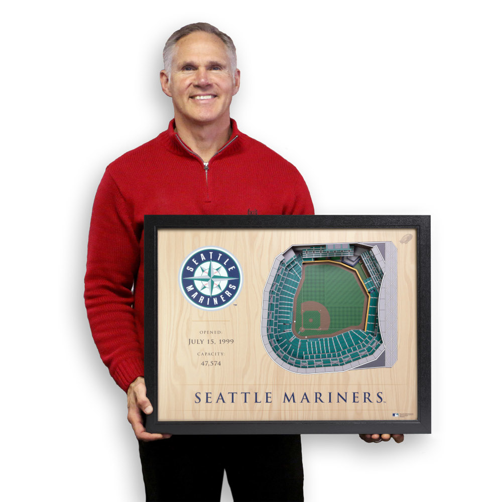 Seattle Mariners 25 Layer 25 x 19 StadiumViews 3D Wall Art Seattle Mariners 25 Layer 25 x 19 StadiumViews 3D Wall Art