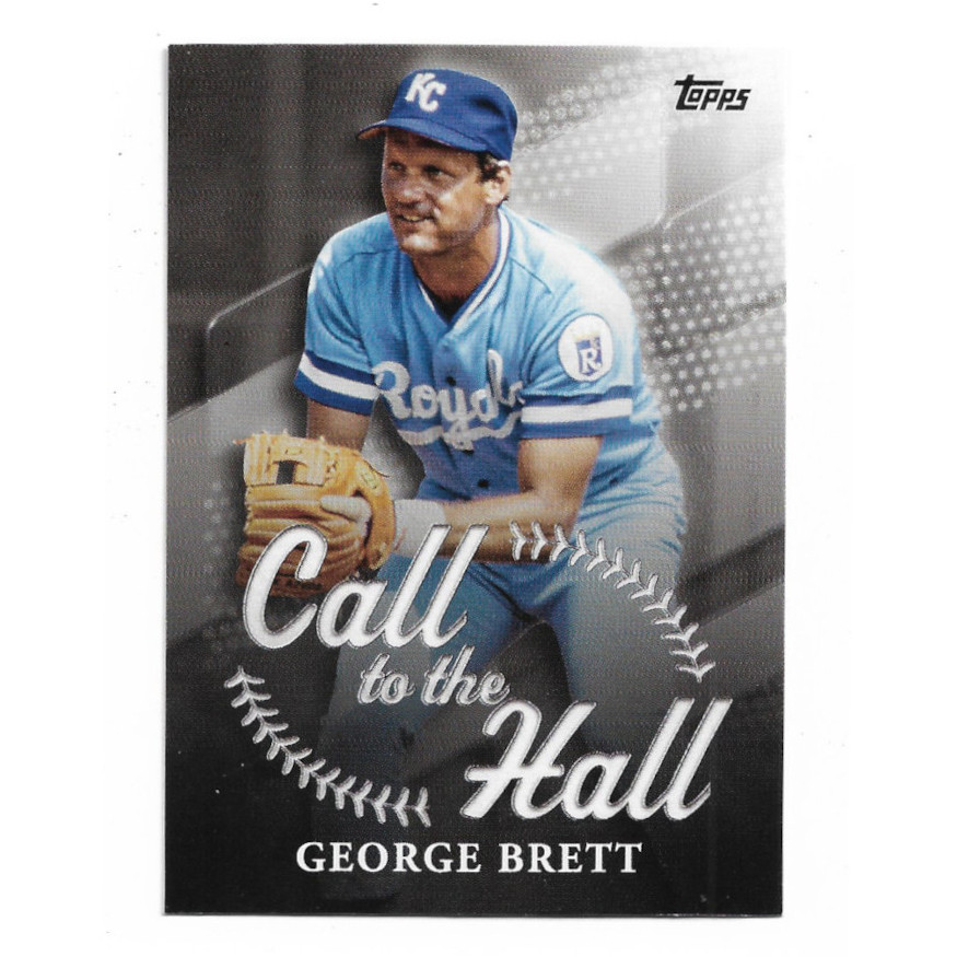 George Brett 2025 Topps Call to the Hall # 12 George Brett 2025 Topps Call to the Hall # 12