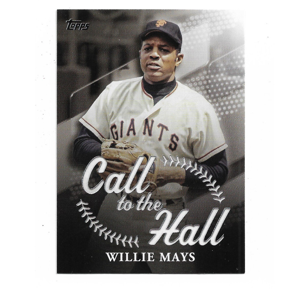 Willie Mays 2025 Topps Call to the Hall # 22