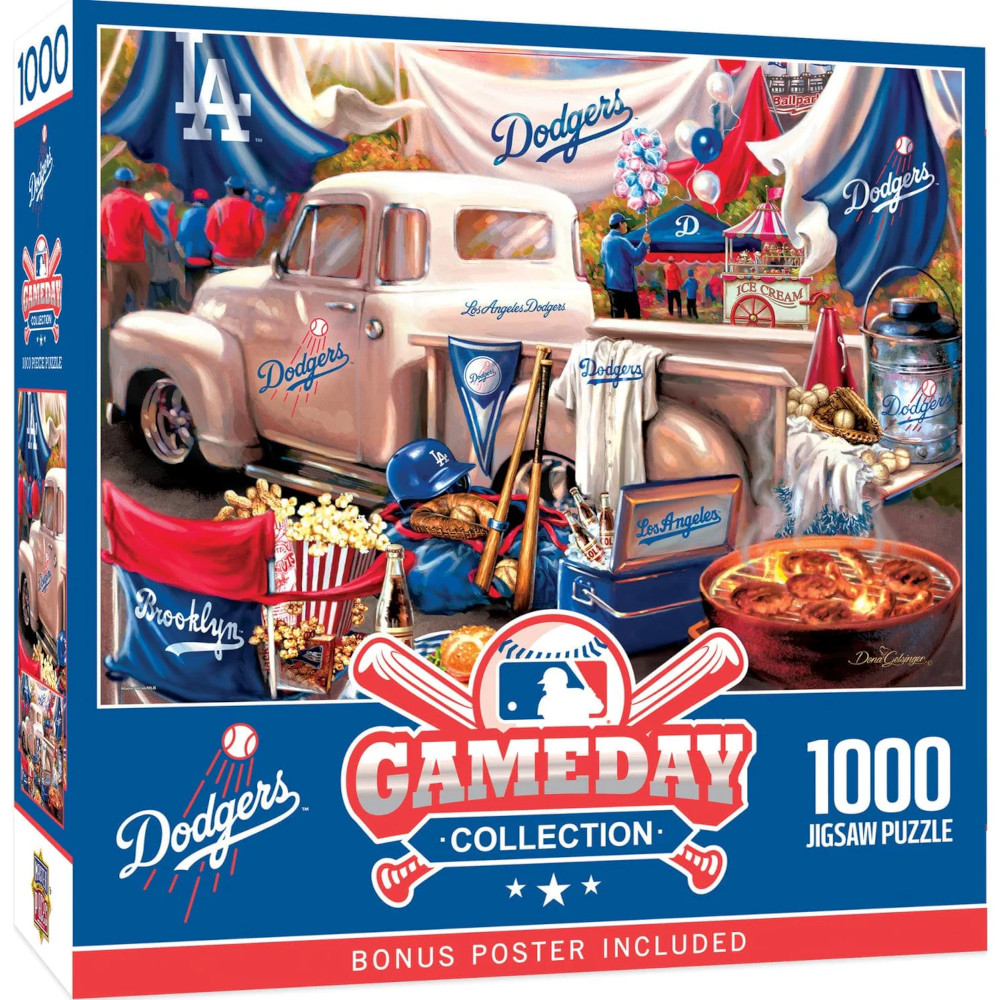 Los Angeles/Brooklyn Dodgers Masterpieces Gameday 1000 Piece