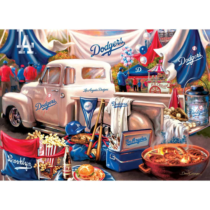 Los Angeles/Brooklyn Dodgers Masterpieces Gameday 1000 Piece