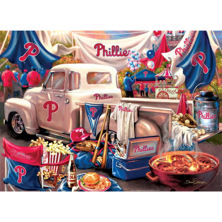 Philadelphia Phillies Masterpieces Gameday 1000 Piece Jigsaw Puzzle