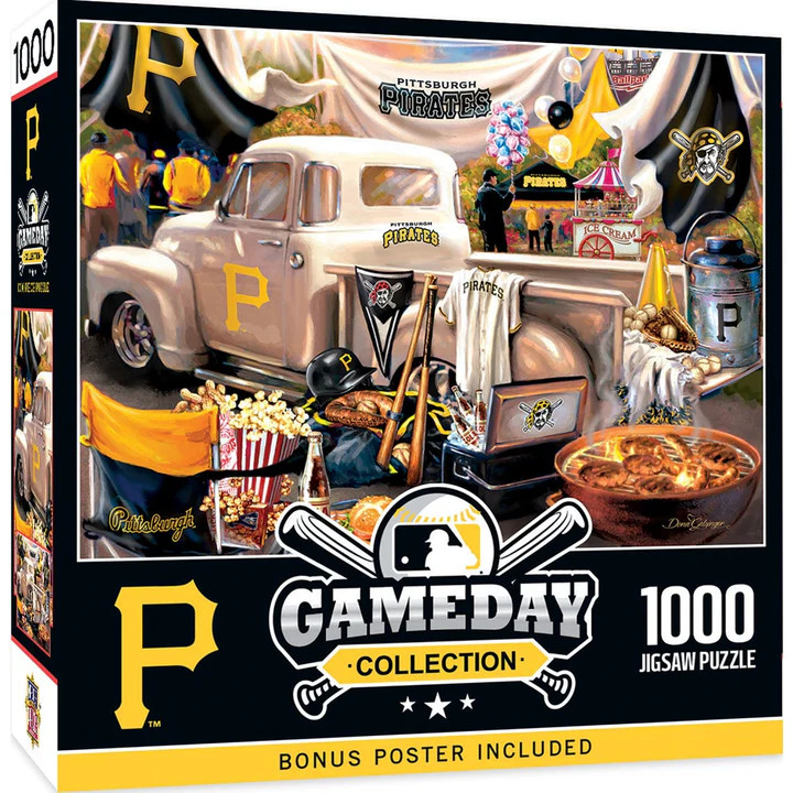 Pittsburgh Pirates Masterpieces Gameday 1000 Piece Jigsaw Puzzle