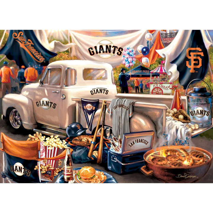 San Francisco Giants Masterpieces Gameday 1000 Piece Jigsaw Puzzle