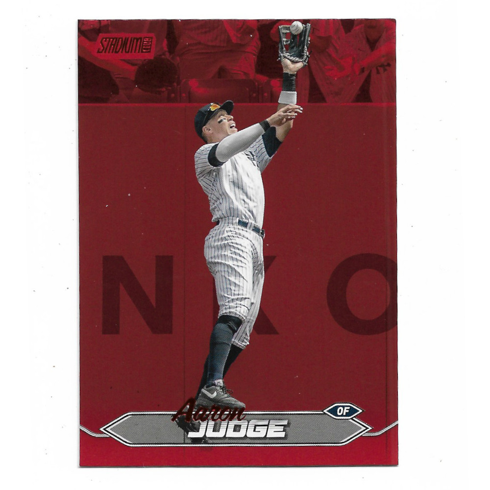 Aaron Judge 2024 Stadium Club Red Foil # 150