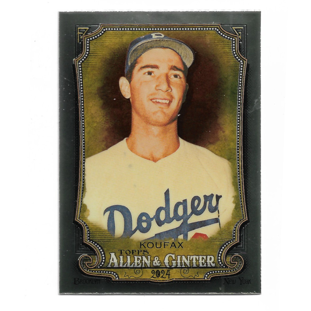 Sandy Koufax 2024 Topps Allen & Ginter Chrome # 312