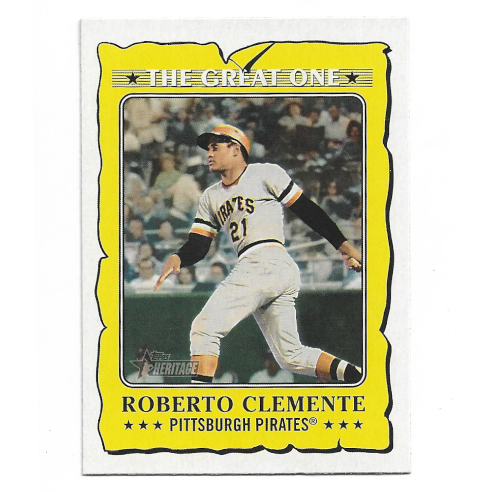 Roberto Clemente 2021 Topps Heritage The Great One # 9