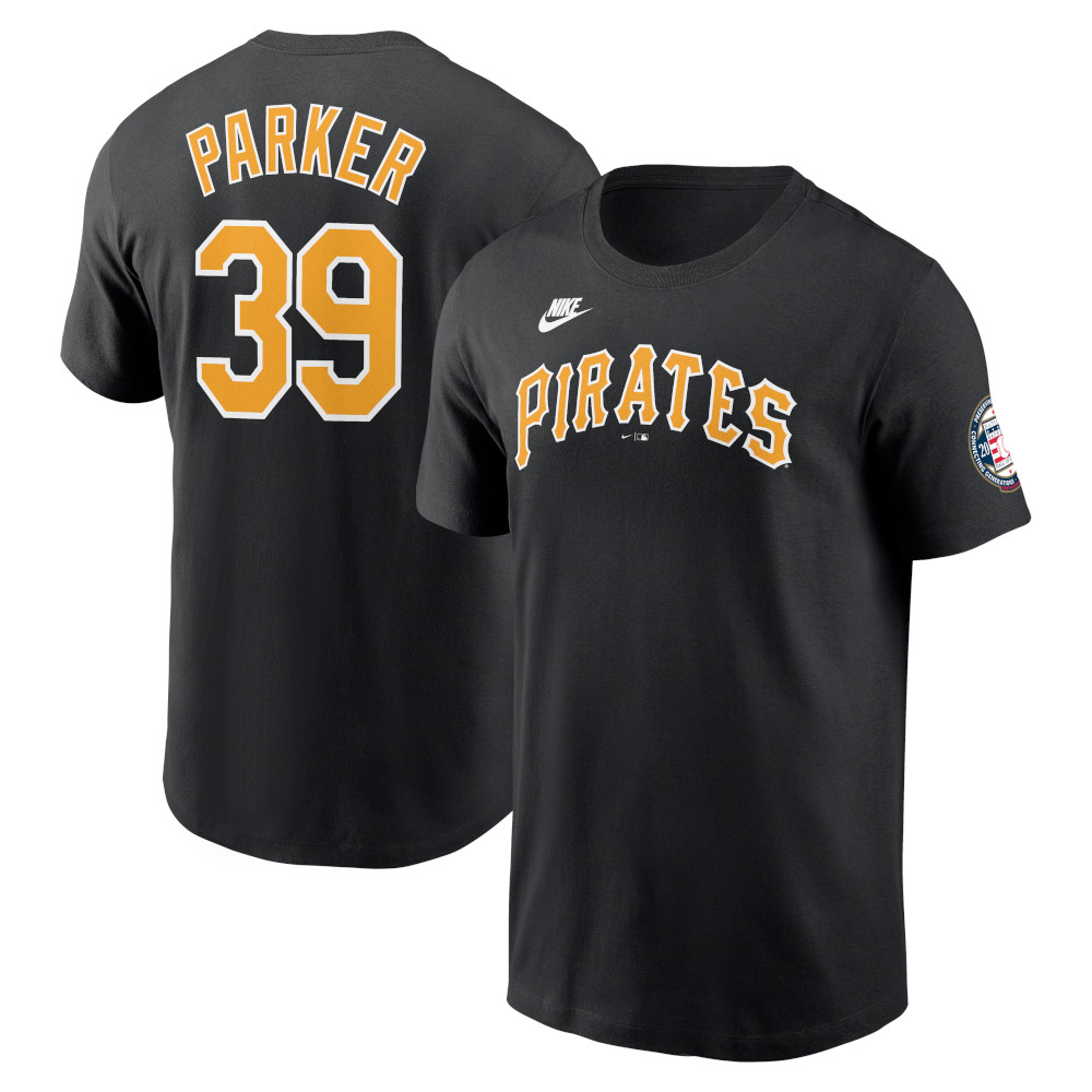 Men’s Nike Dave Parker Pittsburgh Pirates Baseball Hall of Fame 2025 Induction Name & Number T-Shirt