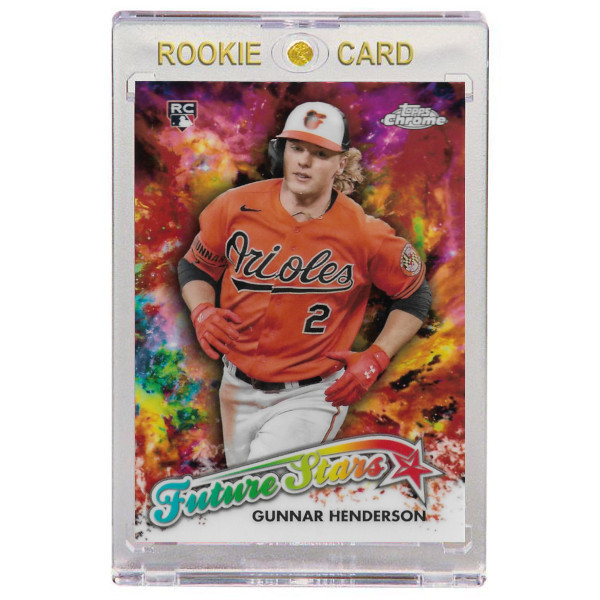 Gunnar Henderson Baltimore Orioles 2023 Topps Chrome Update Future Stars # 17 Rookie Card