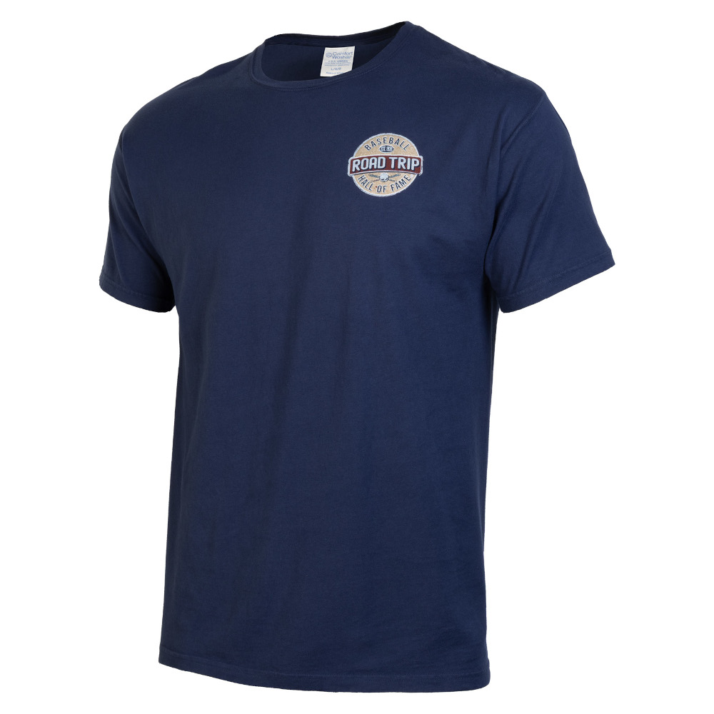 Men’s Baseball Hall of Fame Road Trip Vintage Navy T-Shirt