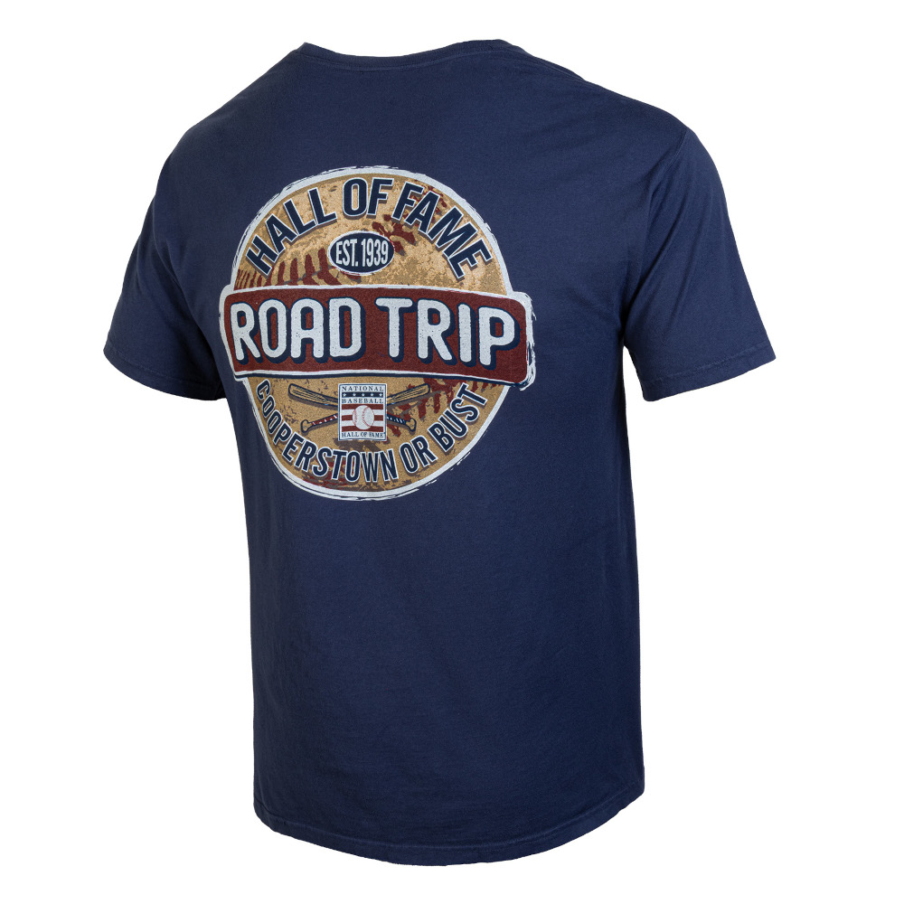 Men’s Baseball Hall of Fame Road Trip Vintage Navy T-Shirt