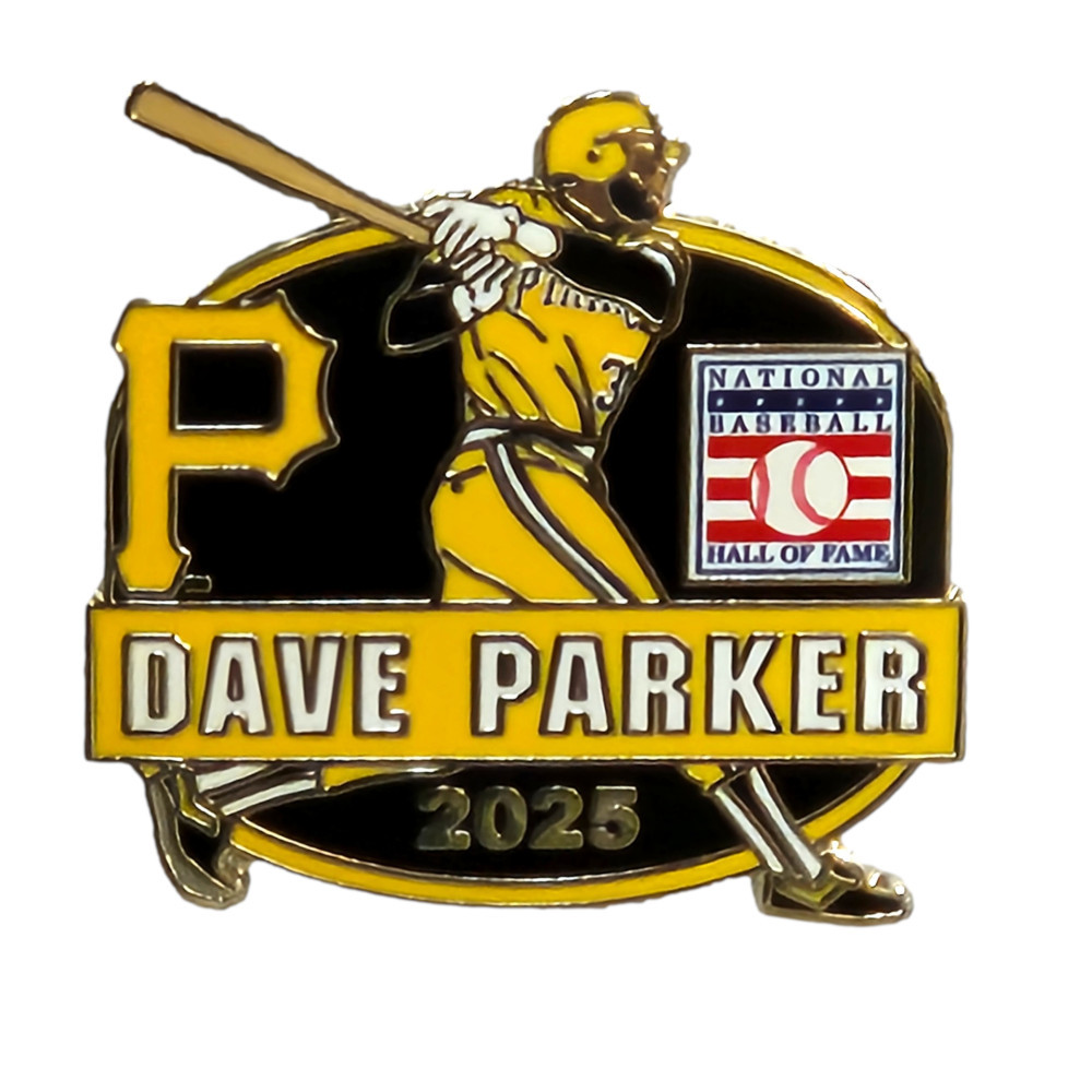 Dave Parker Pittsburgh Pirates Hall of Fame Class of 2025 Collector’s Pin Dave Parker Pittsburgh Pirates Hall of Fame Class of 2025 Collector’s Pin