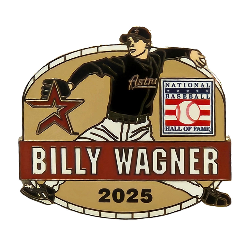 Billy Wagner Houston Astros Hall of Fame Class of 2025 Collector’s Pin