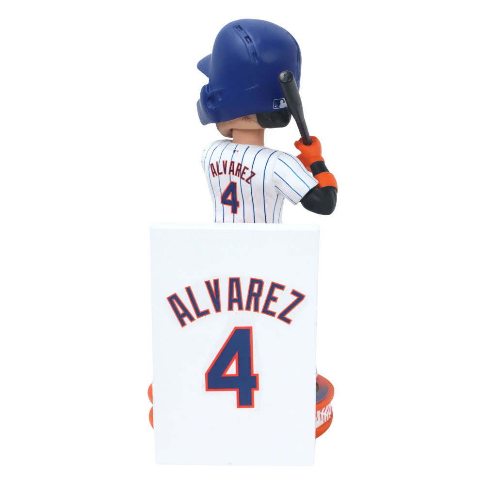Francisco Alvarez New York Mets Forever Collectibles 2025 MLB Banner Series Bobblehead