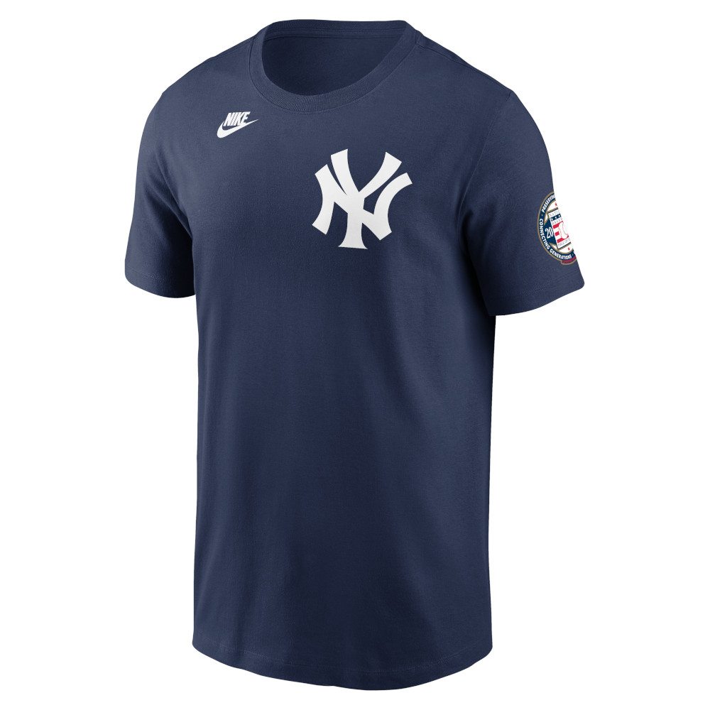 Men’s Nike CC Sabathia New York Yankees Baseball Hall of Fame 2025 Induction Name & Number T-Shirt