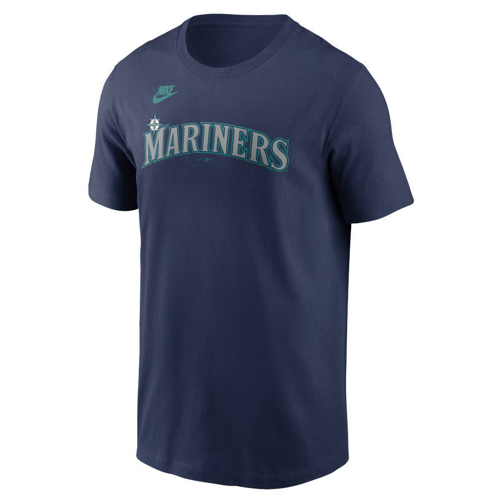 Men’s Nike Ken Griffey Jr. Seattle Mariners Cooperstown Collection Name & Number Navy T-Shirt