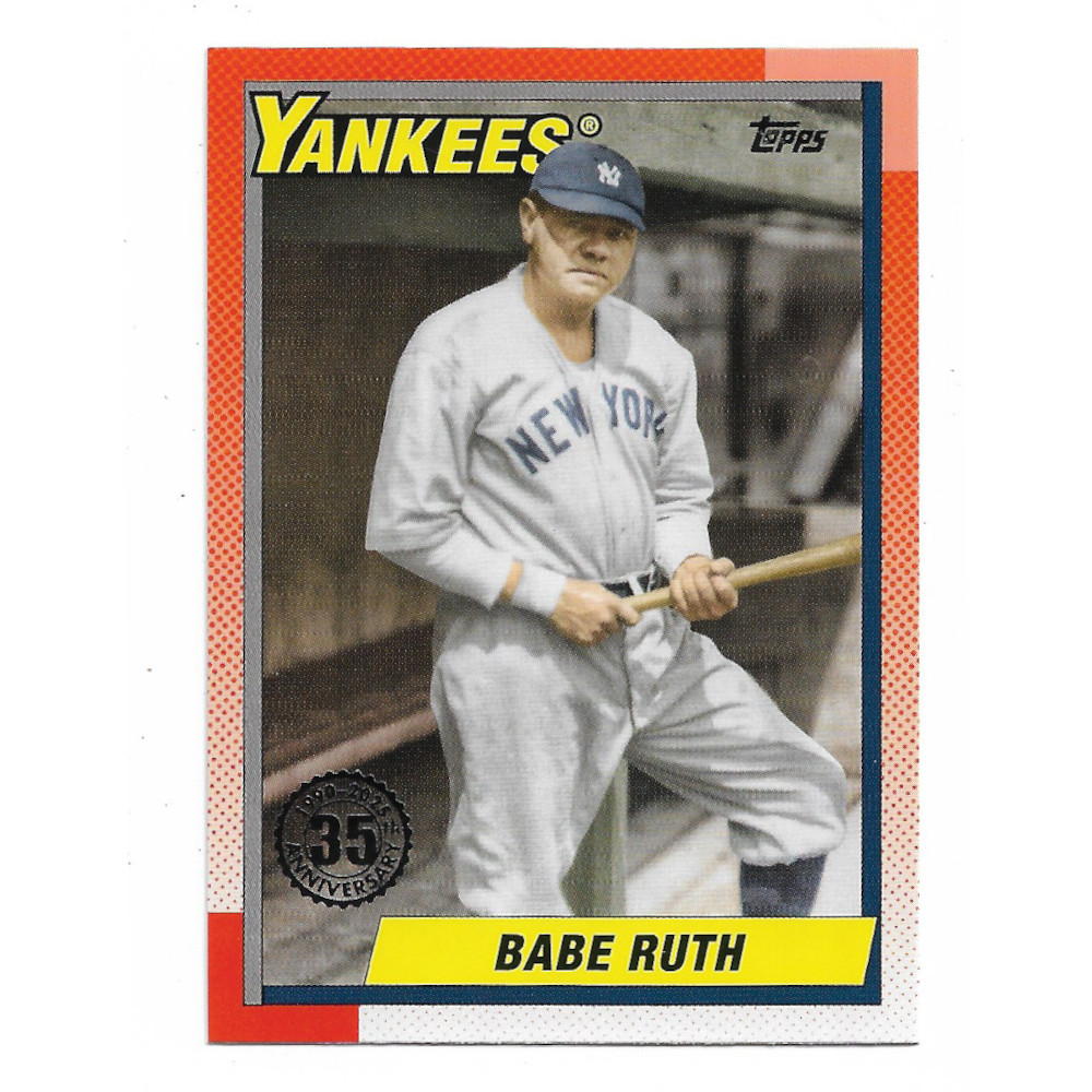 Babe Ruth 2025 Topps 35th Anniversary # T90-47
