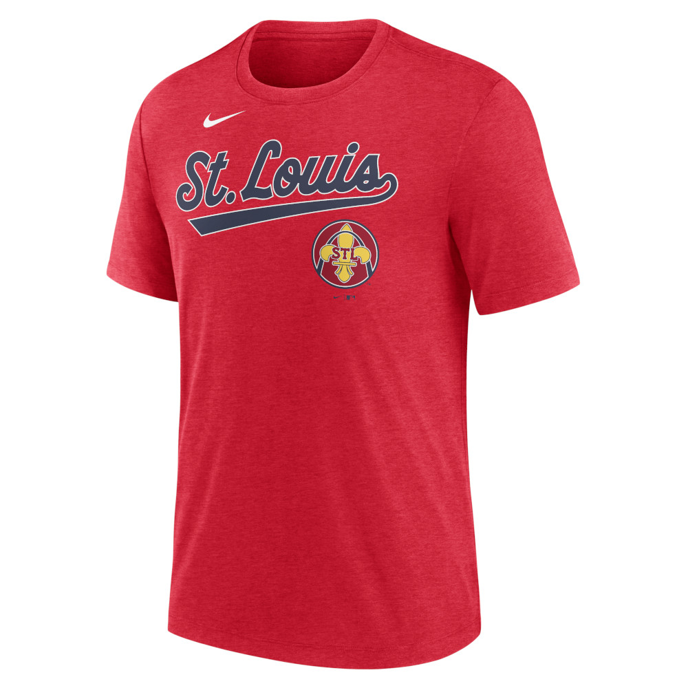 Men’s Nike St. Louis Cardinals Heather Red City Connect T-Shirt