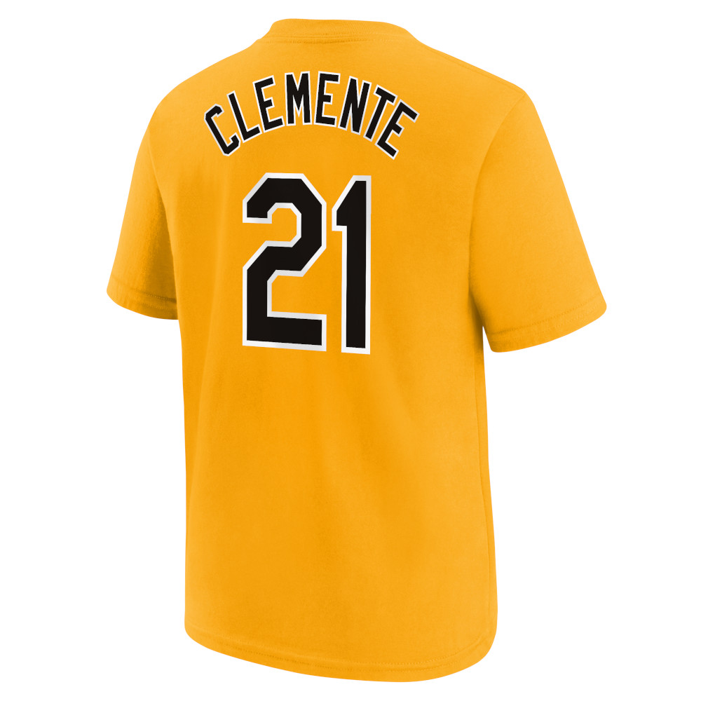 売れ筋商品|||ナイキ Tシャツ トップス レディース Men's Roberto Clemente Gold Pittsburgh Pirates 2023 City Connect Replica Player Jersey Gold Youth Nike Roberto Clemente Pittsburgh Pirates Yellow Name