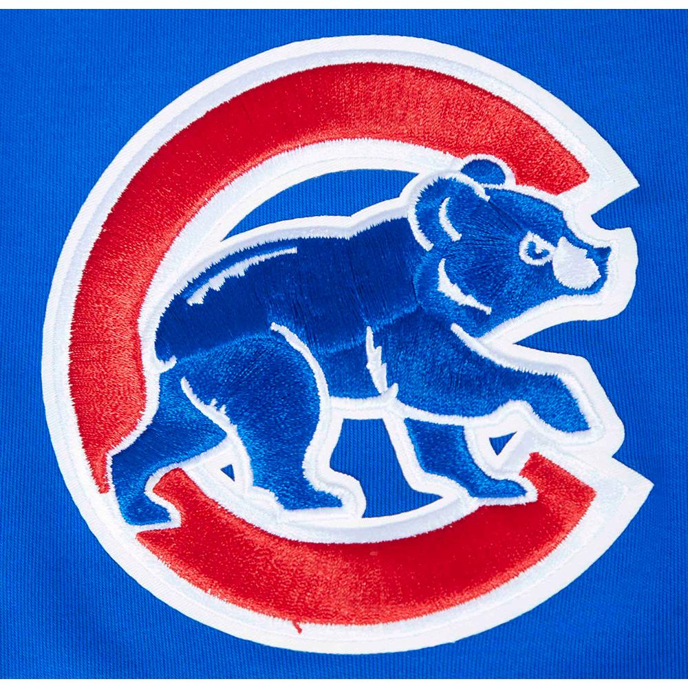 Men’s Pro Standard Chicago Cubs Classic Chenille Royal T-Shirt Men’s Pro Standard Chicago Cubs Classic Chenille Royal T-Shirt