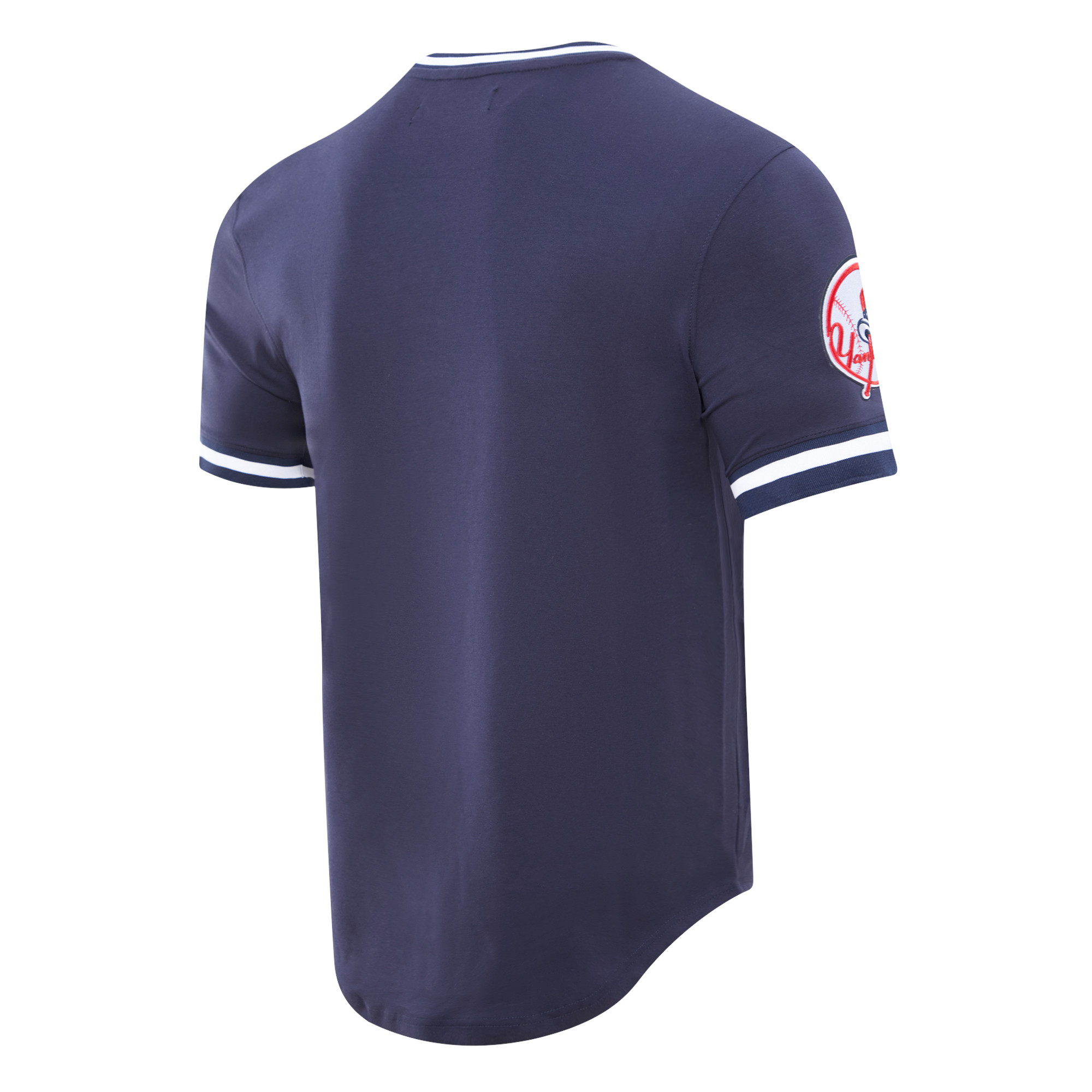 Men’s Pro Standard New York Yankees Classic Chenille Navy T-Shirt Men’s Pro Standard New York Yankees Classic Chenille Navy T-Shirt